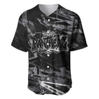Personalized Penrith Panthers Baseball Jersey Graffiti Grunge Abstract Urban Street Style Design