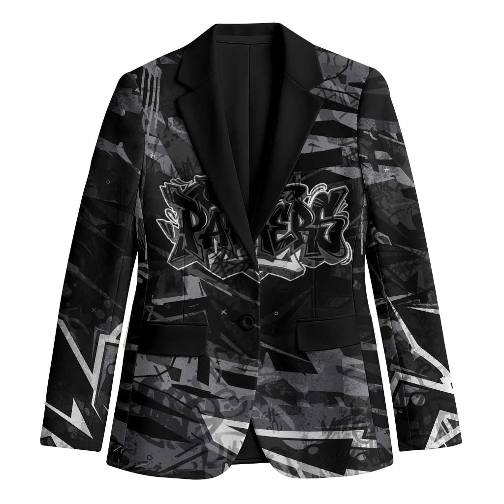 Personalized Penrith Panthers Blazer Graffiti Grunge Abstract Urban Street Style Design