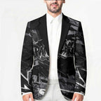 Personalized Penrith Panthers Blazer Graffiti Grunge Abstract Urban Street Style Design