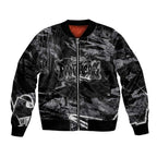 Personalized Penrith Panthers Bomber Jacket Graffiti Grunge Abstract Urban Street Style Design