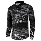 Personalized Penrith Panthers Button Sweatshirt Graffiti Grunge Abstract Urban Street Style Design