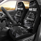 Personalized Penrith Panthers Car Seat Cover Graffiti Grunge Abstract Urban Street Style Design