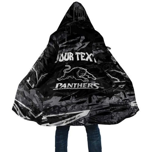 Personalized Penrith Panthers Cloak Graffiti Grunge Abstract Urban Street Style Design