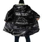 Personalized Penrith Panthers Cloak Graffiti Grunge Abstract Urban Street Style Design