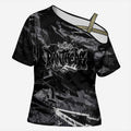 Personalized Penrith Panthers Cross Shoulder Shirt Graffiti Grunge Abstract Urban Street Style Design