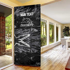 Personalized Penrith Panthers Door Cover Graffiti Grunge Abstract Urban Street Style Design