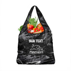Personalized Penrith Panthers Grocery Bag Graffiti Grunge Abstract Urban Street Style Design