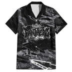 Personalized Penrith Panthers Hawaiian Shirt Graffiti Grunge Abstract Urban Street Style Design