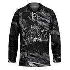 Personalized Penrith Panthers Hockey Jersey Graffiti Grunge Abstract Urban Street Style Design