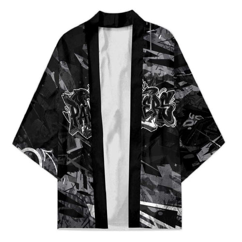 Personalized Penrith Panthers Kimono Graffiti Grunge Abstract Urban Street Style Design