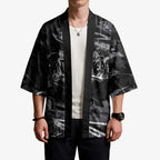 Personalized Penrith Panthers Kimono Graffiti Grunge Abstract Urban Street Style Design