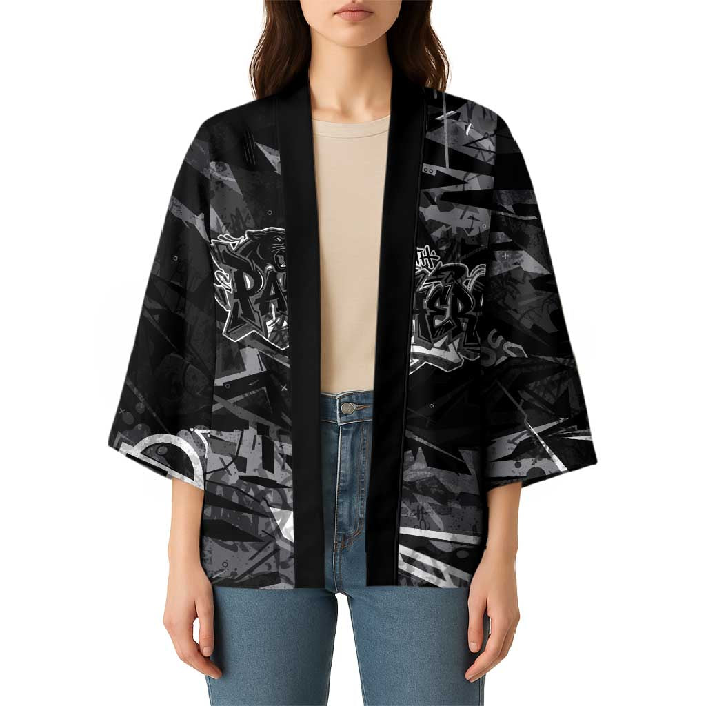 Personalized Penrith Panthers Kimono Graffiti Grunge Abstract Urban Street Style Design