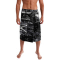 Personalized Penrith Panthers Lavalava Graffiti Grunge Abstract Urban Street Style Design