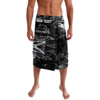 Personalized Penrith Panthers Lavalava Graffiti Grunge Abstract Urban Street Style Design