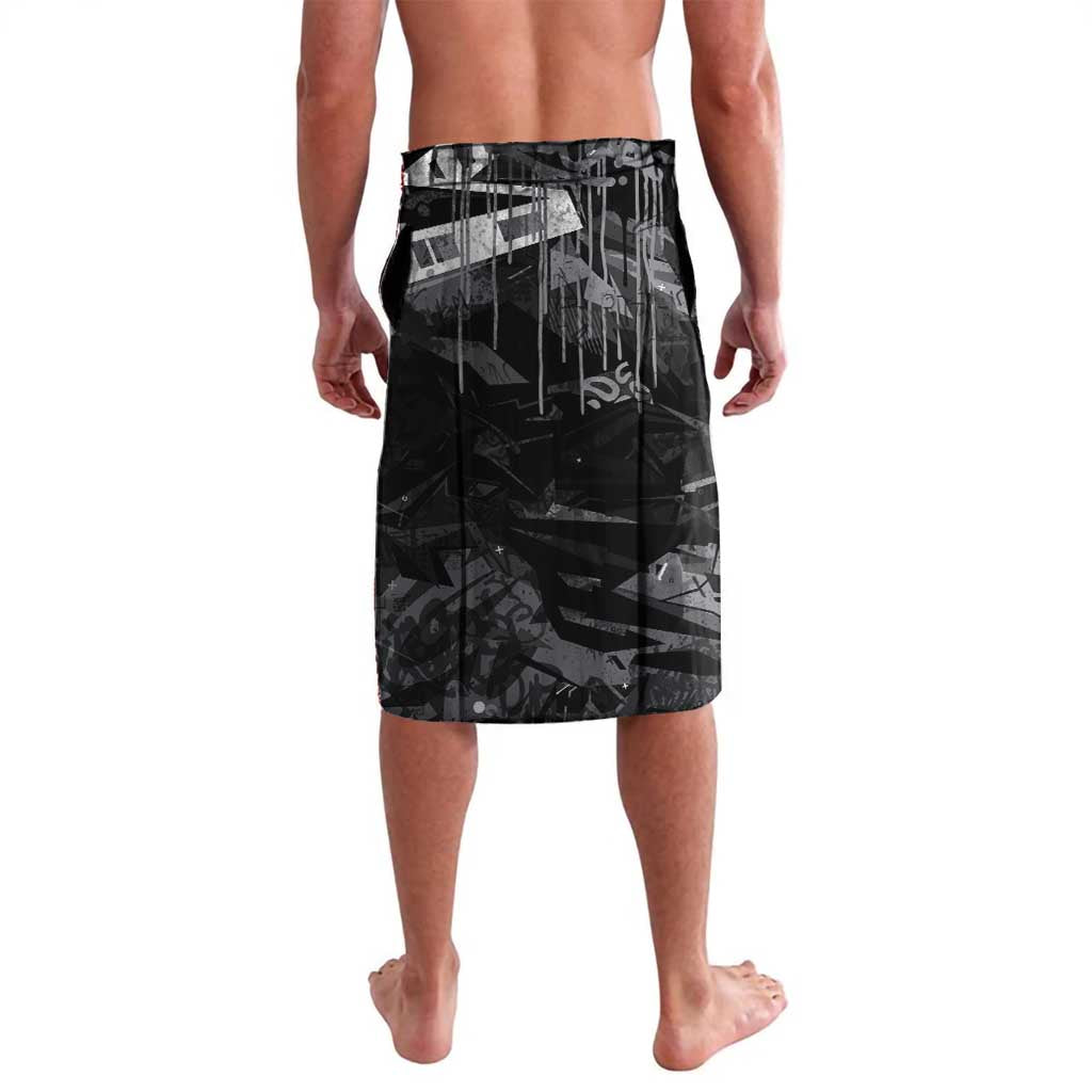 Personalized Penrith Panthers Lavalava Graffiti Grunge Abstract Urban Street Style Design