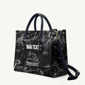 Personalized Penrith Panthers Leather Bag Graffiti Grunge Abstract Urban Street Style Design