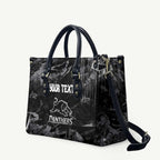 Personalized Penrith Panthers Leather Bag Graffiti Grunge Abstract Urban Street Style Design