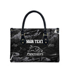 Personalized Penrith Panthers Leather Bag Graffiti Grunge Abstract Urban Street Style Design