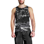 Personalized Penrith Panthers Men Tank Top Graffiti Grunge Abstract Urban Street Style Design