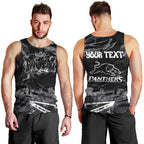 Personalized Penrith Panthers Men Tank Top Graffiti Grunge Abstract Urban Street Style Design