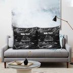 Personalized Penrith Panthers Pillow Cover Graffiti Grunge Abstract Urban Street Style Design