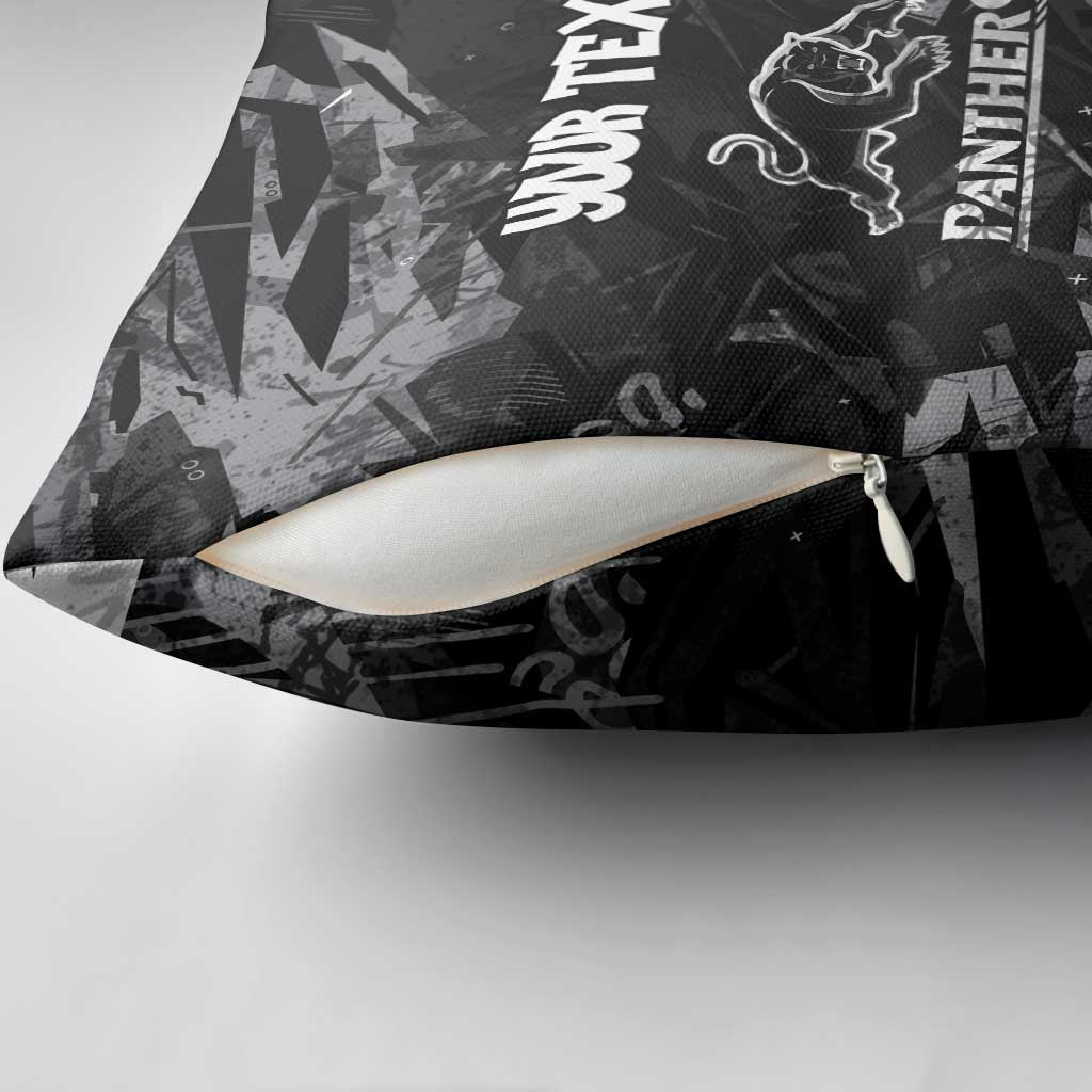 Personalized Penrith Panthers Pillow Cover Graffiti Grunge Abstract Urban Street Style Design