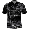 Personalized Penrith Panthers Polo Shirt Graffiti Grunge Abstract Urban Street Style Design
