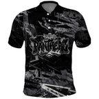 Personalized Penrith Panthers Polo Shirt Graffiti Grunge Abstract Urban Street Style Design