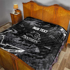 Personalized Penrith Panthers Quilt Graffiti Grunge Abstract Urban Street Style Design