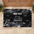 Personalized Penrith Panthers Rubber Doormat Graffiti Grunge Abstract Urban Street Style Design