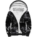 Personalized Penrith Panthers Sherpa Hoodie Graffiti Grunge Abstract Urban Street Style Design