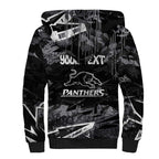 Personalized Penrith Panthers Sherpa Hoodie Graffiti Grunge Abstract Urban Street Style Design