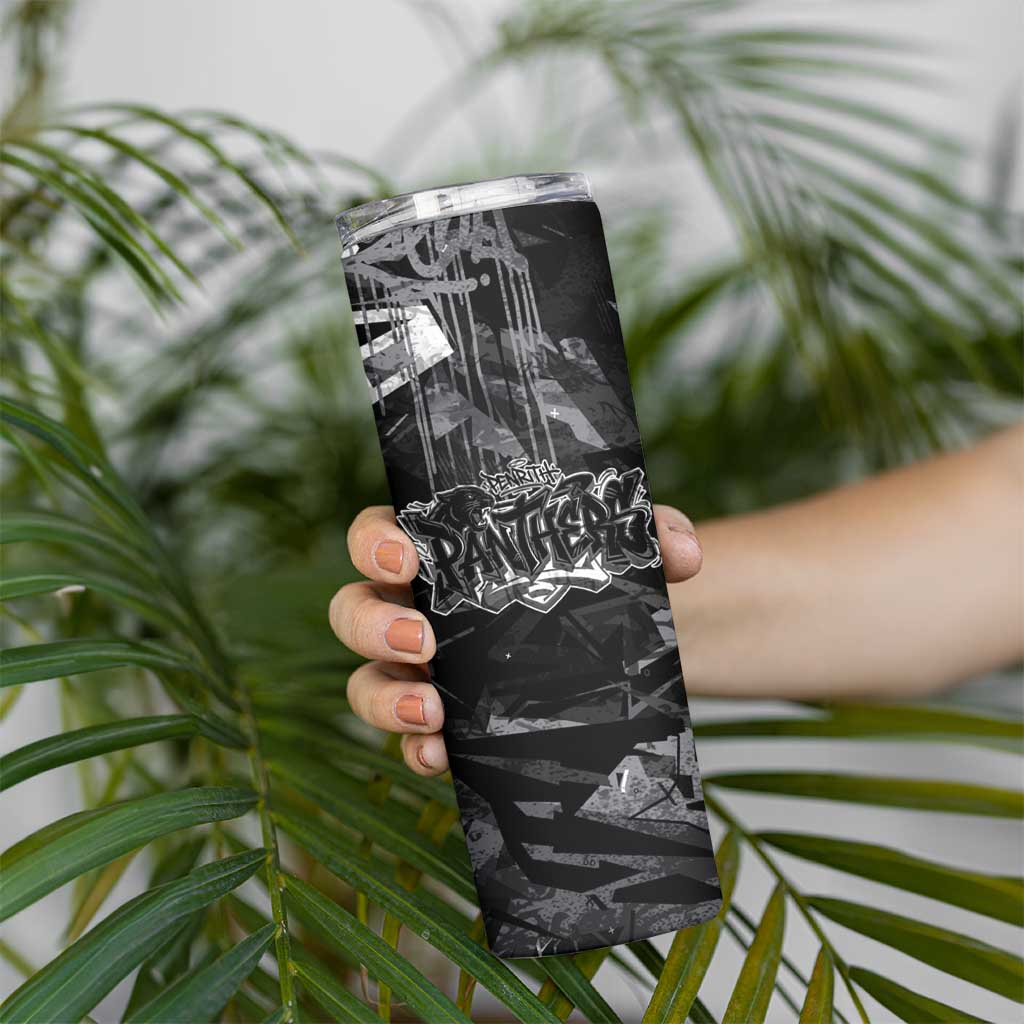 Personalized Penrith Panthers Skinny Tumbler Graffiti Grunge Abstract Urban Street Style Design