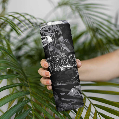 Personalized Penrith Panthers Skinny Tumbler Graffiti Grunge Abstract Urban Street Style Design