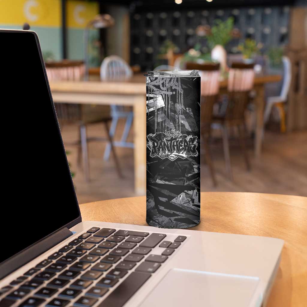 Personalized Penrith Panthers Skinny Tumbler Graffiti Grunge Abstract Urban Street Style Design