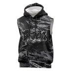 Personalized Penrith Panthers Sleeveless Hoodie Graffiti Grunge Abstract Urban Street Style Design