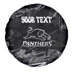 Personalized Penrith Panthers Spare Tire Cover Graffiti Grunge Abstract Urban Street Style Design