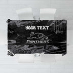 Personalized Penrith Panthers Tablecloth Graffiti Grunge Abstract Urban Street Style Design