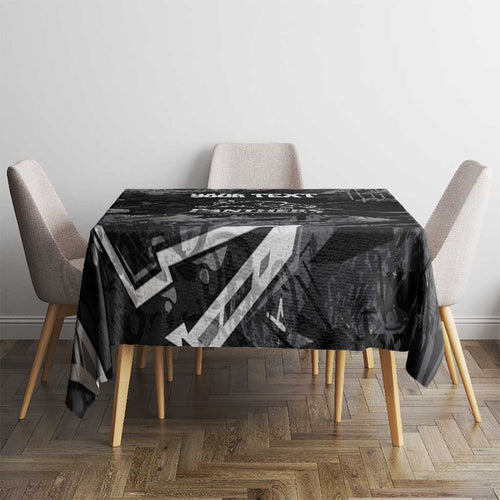 Personalized Penrith Panthers Tablecloth Graffiti Grunge Abstract Urban Street Style Design