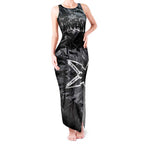 Personalized Penrith Panthers Tank Maxi Dress Graffiti Grunge Abstract Urban Street Style Design