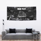 Personalized Penrith Panthers Tapestry Graffiti Grunge Abstract Urban Street Style Design
