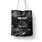 Personalized Penrith Panthers Tote Bag Graffiti Grunge Abstract Urban Street Style Design