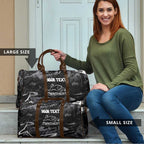 Personalized Penrith Panthers Travel Bag Graffiti Grunge Abstract Urban Street Style Design
