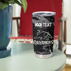 Personalized Penrith Panthers Tumbler Cup Graffiti Grunge Abstract Urban Street Style Design