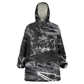 Personalized Penrith Panthers Wearable Blanket Hoodie Graffiti Grunge Abstract Urban Street Style Design