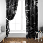 Personalized Penrith Panthers Window Curtain Graffiti Grunge Abstract Urban Street Style Design