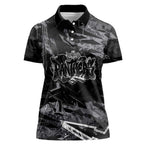 Personalized Penrith Panthers Women Polo Shirt Graffiti Grunge Abstract Urban Street Style Design