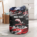 Personalized Dolphins Laundry Basket Graffiti Grunge Abstract Urban Street Style Design