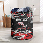 Personalized Dolphins Laundry Basket Graffiti Grunge Abstract Urban Street Style Design