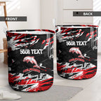 Personalized Dolphins Laundry Basket Graffiti Grunge Abstract Urban Street Style Design